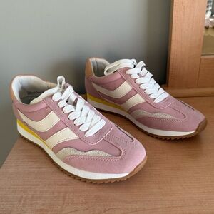 Dolce Vita Pink and Cream Women's Sneakers